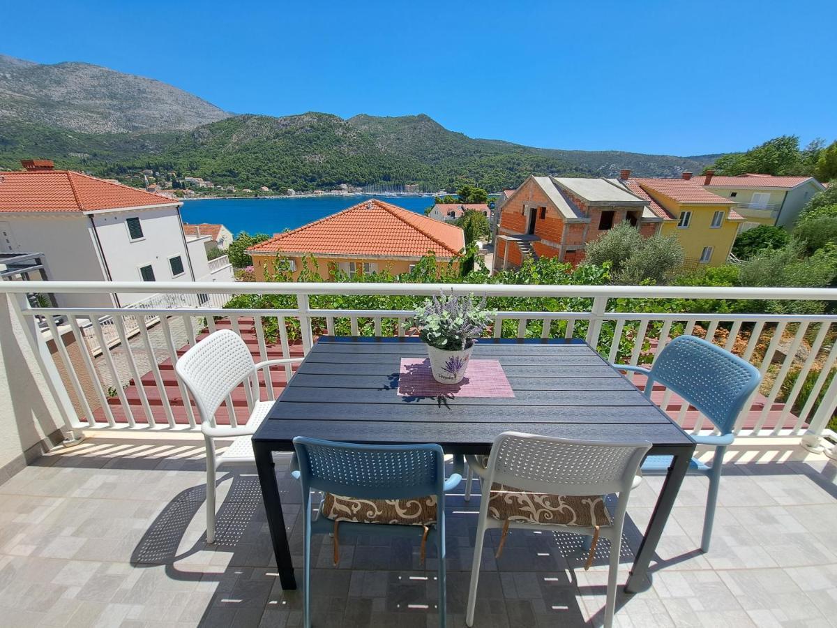 Apartments Sisevic - Comfort Apartments With Balconies And Sea View Slano Zewnętrze zdjęcie